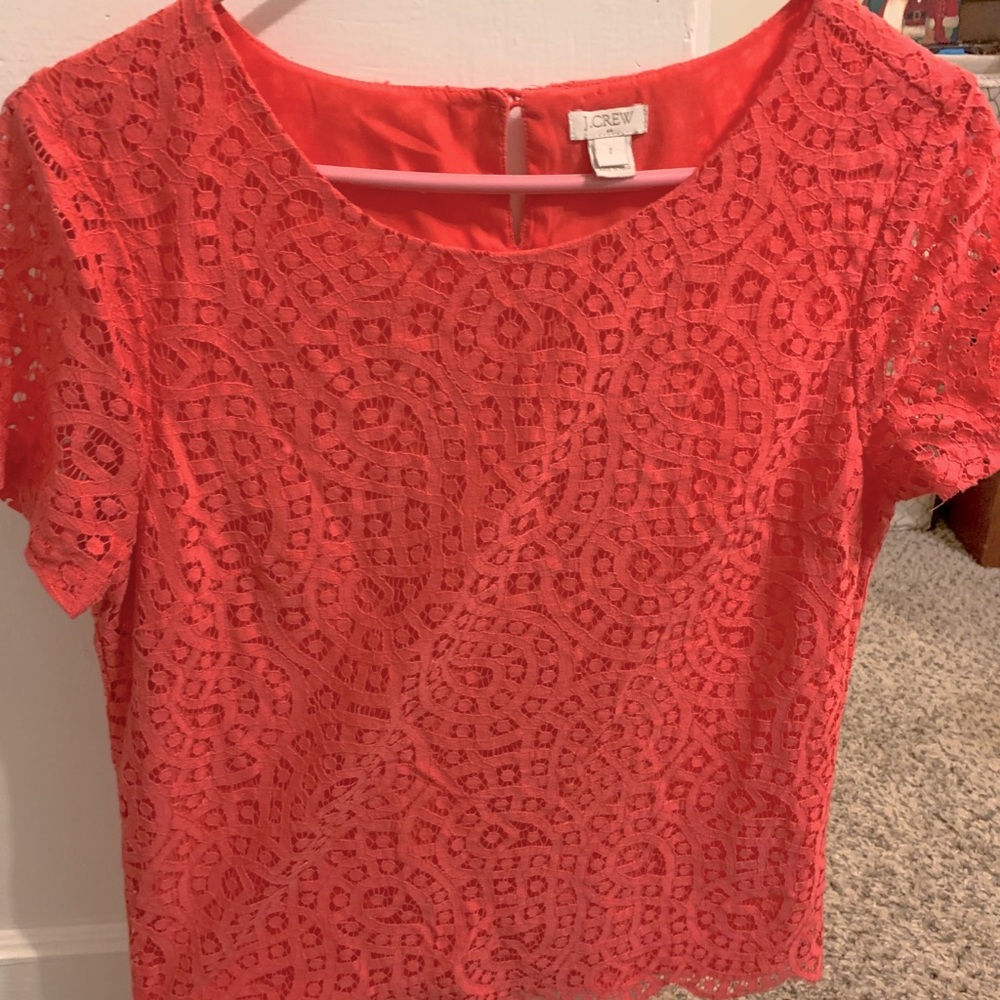 J. Crew Lace top